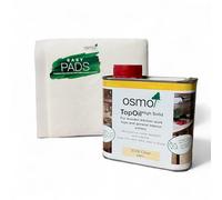 Osmo Top Oil Clear Satin 500ml (3028) - Free Easy Pad Lint Free Cloth