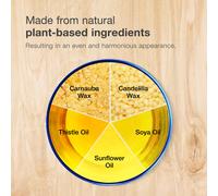 Osmo TopOil - High Solid Oil 3068, Natural Matt, 500ml - Durable Wood Oil for Wooden Kitchen Surfaces, Water-Resistant & Food Safe, Wood Treatment &