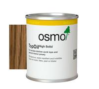 Osmo TopOil Tester Size - High Solid Oil 3038, Terra Satin, 125ml - Durable Wood Oil for Wooden Kitchen Surfaces, Water-Resistant & Food Safe, Wood Treatment & Wood Finish