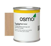 Osmo TopOil Tester Size - High Solid Oil 3068, Natural Matt, 125ml - Durable Wood Oil for Wooden Kitchen Surfaces, Water-Resistant & Food Safe, Wood Treatment & Wood Finish