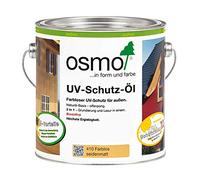 Osmo 410 UV Protection Oil Clear Satin 2.5 litre Protection for Exterior Wood