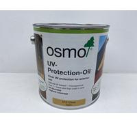 OSMO UV-Protection Oil 410 Clear Satin 2.5L Exterior Timber Wood Finish 2.5