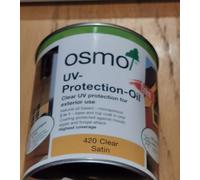 OSMO UV-Protection Oil 420 Clear Satin 750ml Exterior 0.75L