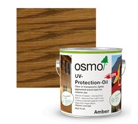 Osmo UV Protection Oil Extra, Exterior Tints Wood Finish (Amber 3072, Matt, 750ml)