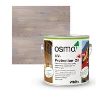 Osmo UV Protection Oil Extra, Exterior Tints Wood Finish (White 3040, Matt, 2.5l)