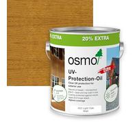 Osmo UV Protection Oil Extra, Exterior Wood Finish, Tinted, 3l (Matt, 432 Light Oak)