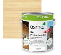 Osmo UV Protection Oil Extra for Exterior Wood, Clear Matt 1420 for Vertical Structures (Clear Matt, 3L)