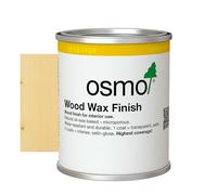 Osmo Wood Wax Finish 3101, Clear Satin Finish, 125ml Tester Size - Durable Furniture Wax for Wooden Furniture, Water-Resistant Floor Wax, Wood Treatments - Ideal for Oak, Pine & More