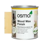 Osmo Wood Wax Finish 3101, Clear Satin Finish, 750ml - Durable Furniture Wax for Wooden Furniture, Water-Resistant Floor Wax, Wood Treatments - Ideal for Oak, Pine, Spruce, Beech & More