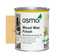 Osmo Wood Wax Finish 3136, Birch Satin Finish, 750ml - Durable Furniture Wax for Wooden Furniture, Water-Resistant Floor Wax, Wood Treatments - Ideal for Oak, Pine & More