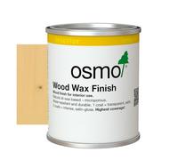 Osmo Wood Wax Finish 3136, Tester Size - Birch Satin Finish, 125ml - Durable Furniture Wax for Wooden Furniture, Water-Resistant Floor Wax, Wood Treatments - Ideal for Oak, Pine & More