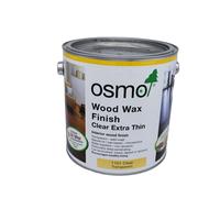 Osmo Wood Wax Finish Clear Extra Thin 1101 2.5L for interior oily hardwoods