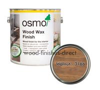 Osmo Wood Wax Finish Transparent 2.5L - Walnut - 3166
