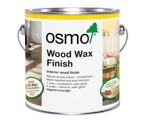Osmo Wood Wax Transparent Stain 2.5Ltr Wood Floor Finish Multiple Colours
