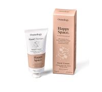 Osmology Happy Space Hand Cream 75ml - Plant-Based Hand Moisturiser with Organic Glycerine, Aloe Vera & Vitamin E, Bergamot, Rose & Sandalwood Fragrance, Vegan & Cruelty-Free