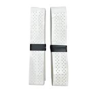 Osmond 1 Pair of Pickleball Racket Tennis Racket Grips Sweat-Absorbent Anti-Slip Tape Wrap Tape for Handles-White