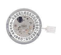 Osmond 1 Piece NH35/NH35A 3 O'Clock White Calendar Watch Movement High Mechanical Automatic Watch Movement Replacement Parts Accessories, Silver