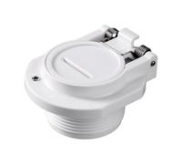 Osmond 1 Piece W400BWHP Vacuum Safety Lock, Free Rotation Pool Vacuum Adapter Plastic for Hose Pool Cleaner Wall Fitting