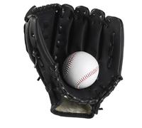 Osmond 10.5 Inch Baseball Gloves Fielding Gloves Professional Baseball and Softball PU Catching Gloves Black