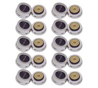 Osmond 10 Pair 4PIN Round 360 ° Blind Suction Waterproof Magnetic Pogo Pin Connector Magnetic Charging Connector
