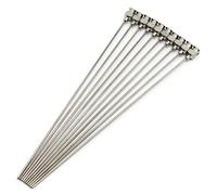 Osmond 10 Pieces Dispensing Needle 6 Inch Stainless Steel Blunt Tip Luer Connector Stainless Steel Blunt Needles 18G