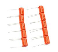 Osmond 10pcs Orange Tone Capacitor for Electric Guitar Cap 16.6MM Capacitor for Guitar Accessories Guitar Capacitor