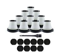 Osmond 10Pcs/Set Hepa Filters with Brush Set for Mi DX115 DX115S DX115C Portable Vacuum Cleaner Accessories
