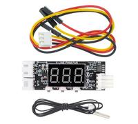 Osmond 12V PWM 4-Wire Fan Temperature Control Speed Controller Chassis Noise Reduction Module Support Fan Speed Control,