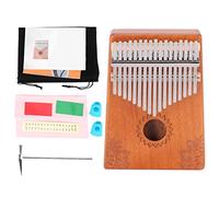 Osmond 17 Mahogany Wood Keys with Bag, Hammer and Music Book, Perfect for Melomaniacs, Exotic Beginners
