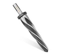 Osmond 1In Drill Bridge/Construction Reamer Bit with 1/2In Non-Slip Shank M2 HSS Taper Chucking Reamer Bit Tool for Steel Metal