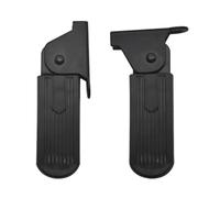 Osmond 1Pair Electric Moped Front Pedal Scooter Front Foldable Pedal Leg Support Pad Thickened Steel Plate Ebike Accessories 5cm