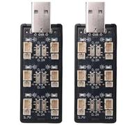 Osmond 1S Lipo Battery Charging Adapter Board 6CH USB to 3.7V- 3.8V for RC Toy Model Battery