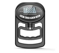 Osmond 1Set Hand Dynamometer Grip Strength Trainer-Electronic Hand Grip Strength Tester Black Grip Strengthener