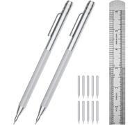 Osmond 2-Pack Scriber Metal Scribe Tool Handle & Magnet, Engraving Pen for Glass/Ceramics/Metal Sheet