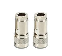 Osmond 2 Pcs N Type Male Clamp RG8 LMR400 RG165 RG213 7D- Coaxial Connector