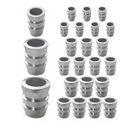 Osmond 21 PCS Extended Round -Handle Wedge Safety Metal Hammer Handle Wedges Steel, 0.55/0.63/0.71inch) Metal