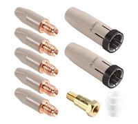 Osmond 24kd New Coating Protection Nozzle 1.2mm Me Torch Gas Tip Holder Set 1Set for 24kd MIG Welding Torch