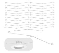 Osmond 24Pcs Recessed Lighting Springs Clips Recessed Lighting Torsion Spring Clips for Recessed Lighting Accessories