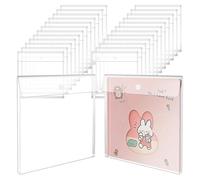 Osmond 24Pcs Scrapbook Paper Storage 12x12 Paper Storage Paper Organizer for Holding Scrapbook Paper Photos Vinyl Sheets Files