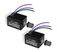 Osmond 2pcs 12V/24V DC Motor Speed Controller Universal,Knob Screw Electronic Stepless Speed Regulator Switch