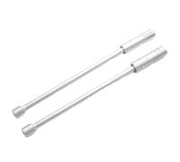 Osmond 2pcs 14mm 16mm Magnet Removal Tool Wrench Sleeve 3/8inch 12-Point Swivel Candle Key Socket Kit L