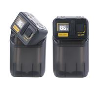 Osmond 2PCS Rotatable LED Flashlight 380LM Portable Keychain Torch Type-C Rechargeable Outdoor Work Tool Light Power Display