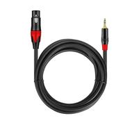 Osmond 3.5mm to XLR (3-Pin) Microphone Audio Cable Female to Male Cable for Audio Mixer Amplifier Mic Guitar Speaker 6.5ft