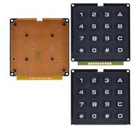 Osmond 3 Pcs 16 Key Keyboard Modules Matrixes Array Modules Keyboard Lndustrial Keyboard with Industry Scanning Easy Install