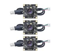 Osmond 3 Units of OV9732 720p 30fps Wide-Angle Camera Module for Autodarts Io with 1M Cable, PCB Dimension: 32x32mm