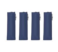 Osmond 4 Pack Navy Blue Polyester Faucet Cover Indoor and Outdoor Insulation Faucet Cover Antifreeze Cover Outdoor in Winter.