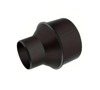 Osmond 4Inch Hose to 2-1/2Inch Hose Cone Reducer Dust Collection Fittings Dust Collection Hose Connector