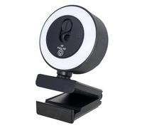 Osmond 4k Webcam with Microphone Autofocus USB Camera Rotatable Design Fill Light Perfect for Streaming Video Conference Call