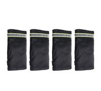 Osmond 4Pcs Outdoor Faucet Covers for Winter Freeze Protection 16X25CM Thicker Hose Bib Insulation Cover with Reflective Strips