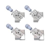 Osmond 4pcs Upgraded 90 Degree Fixed Photo Frame Clip Stainless Steel Right Angle Clamp Woodworking Splicing Quick Clip